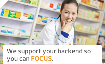 We support your backend so you can FOCUS