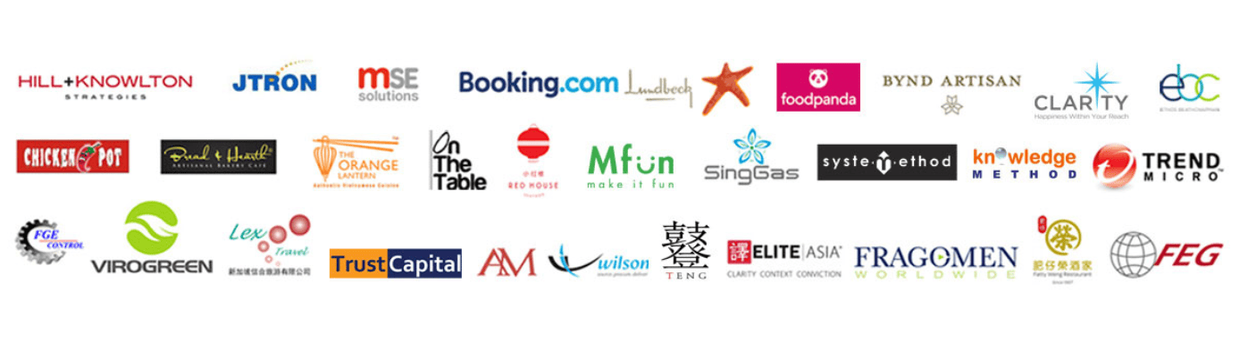 Our payrol services' clients include Hill Knowlton JTRON, MSE Solutions, Booking.com, FoodPanda and many more.